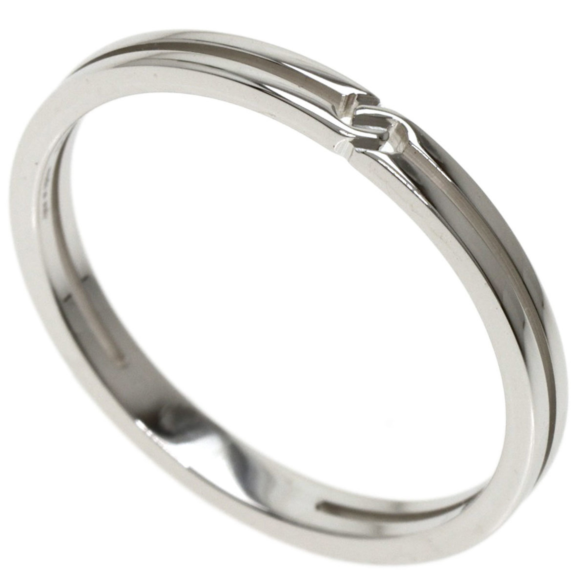 Gucci Infinity #17 Ring K18 White Gold Ladies